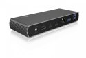 Stacja dokująca IB-DK8801-TB4 Thunderbolt 4, 10w1, 100W,USB, 2,5GB LAN,Multi Display