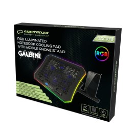 Podstawka chłodząca gaming RGB Galerne