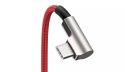 CB-CMD37 OEM kabel USB-C - USB-C 1m 60W PD 3A 20V nylonowy oplot czerwony