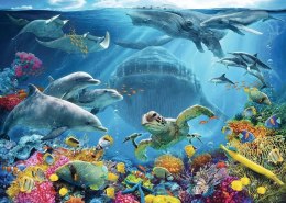 Puzzle Duży format 300 elementów Podwodne życie