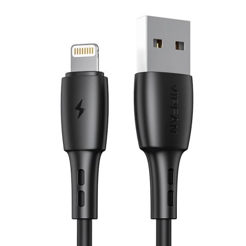 Kabel USB do Lightning VFAN Racing X05, 3A, 1m (czarny)