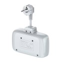 Listwa zasilająca z 2 gniazdami AC, 3x USB, USB-C, LDNIO SE2435, 2500W (biała)