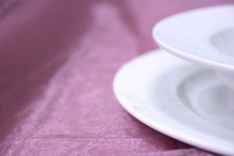 Obrus Tiulowy Fiołkowy