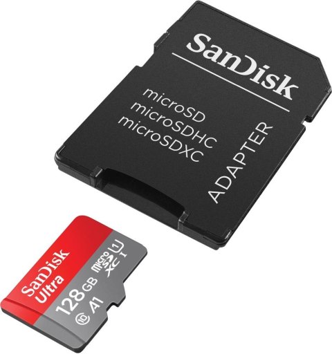 Karta pamięci Ultra microSDXC 128GB 140MB/s A1 + Adapter SD