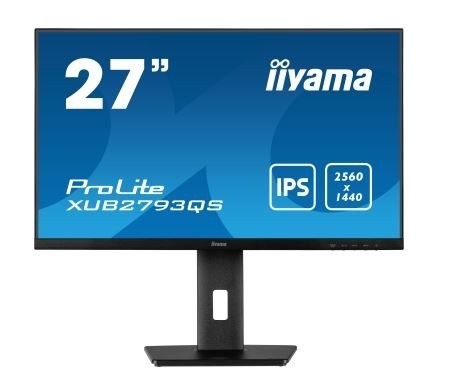 Monitor 27 cali XUB2793QS-B1 IPS,WQHD,2xHDMI,DP,2x2W,HAS,300cd/m2