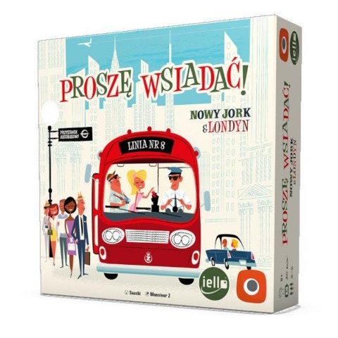 GRA PROSZĘ WSIADAĆ: NOWY YORK I LONDON - PORTAL GAMES