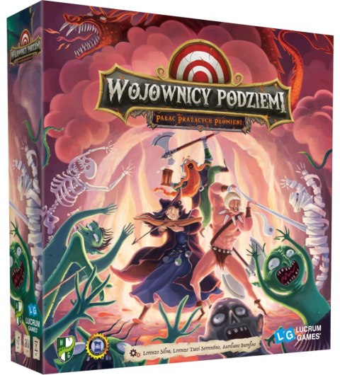 GRA WOJOWNICY PODZIEMI: PAŁAC PRAŻĄCYCH PŁOMIENI - LUCRUM GAMES