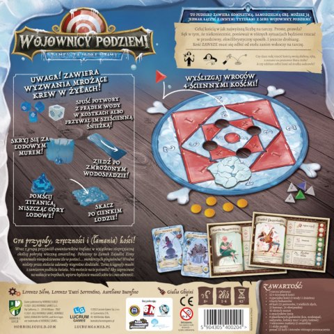 GRA WOJOWNICY PODZIEMI: ZAMEK ZAJADŁEJ ZIMY - LUCRUM GAMES