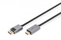 Kabel adapter DisplayPort - HDMI 4K 30Hz DP/HDMI M/M 3m