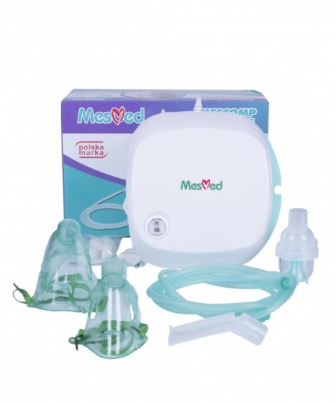 Inhalator pneumatyczno-tłokowy nebulizator kompresorowy MM-506 Szafir