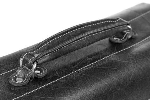 PROMO SET Torba biznesowa ze skóry black TC8+ etui EPD1 na laptop