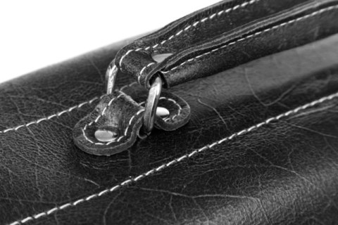 PROMO SET Torba biznesowa ze skóry black TC8+ etui EPD1 na laptop