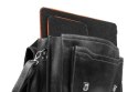 PROMO SET Torba biznesowa ze skóry black TC8+ etui EPD1 na laptop