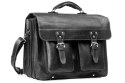 PROMO SET Torba biznesowaskórzana black TC12+ etui EPD1 na laptop