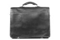 PROMO SET Torba biznesowaskórzana black TC12+ etui EPD1 na laptop