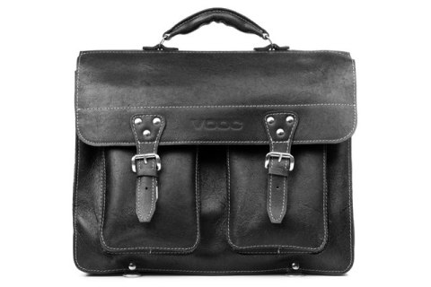 PROMO SET Torba biznesowaskórzana black TC12+ etui EPD1 na laptop