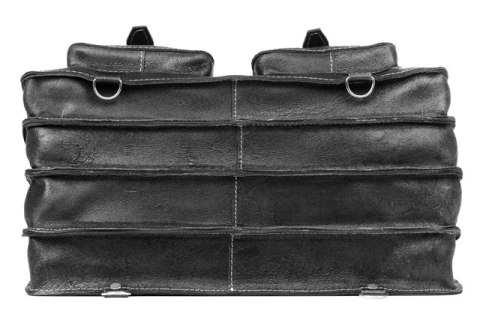 PROMO SET Torba biznesowaskórzana black TC12+ etui EPD1 na laptop