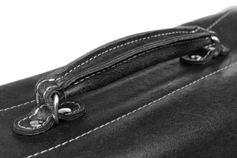 PROMO SET Torba biznesowaskórzana black TC12+ etui EPD1 na laptop