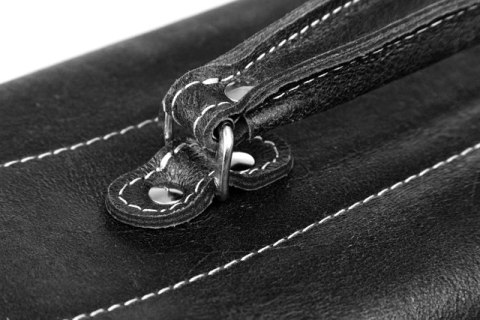 PROMO SET Torba biznesowaskórzana black TC12+ etui EPD1 na laptop