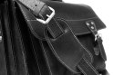 PROMO SET Torba biznesowaskórzana black TC12+ etui EPD1 na laptop