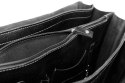 PROMO SET Torba biznesowaskórzana black TC12+ etui EPD1 na laptop