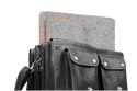 PROMO SET Torba biznesowaskórzana black TC12+ etui EPD1 na laptop