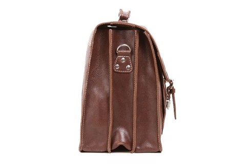 PROMO SET Torba skórzana biznesowa brown TC8+ etui EPD1 na laptop