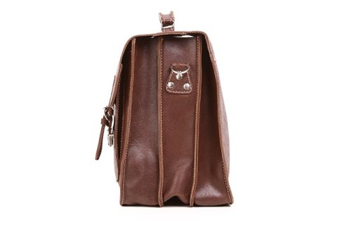PROMO SET Torba skórzana biznesowa brown TC8+ etui EPD1 na laptop