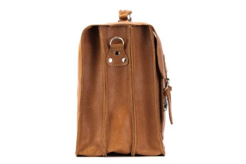 PROMO SET Torba skórzana biznesowa camel TC8+ etui EPD1 na laptop