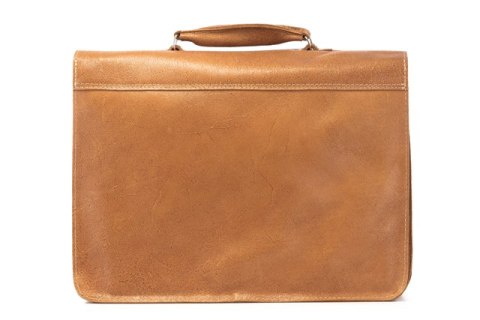 PROMO SET Torba skórzana biznesowa camel TC8+ etui EPD1 na laptop