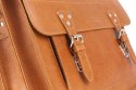PROMO SET Torba skórzana biznesowa camel TC8+ etui EPD1 na laptop