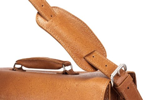 PROMO SET Torba skórzana biznesowa camel TC8+ etui EPD1 na laptop