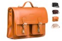 Teczka z funkcją plecaka Vintage P24 BROWN