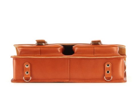 Teczka z funkcją plecaka Vintage P24 BROWN