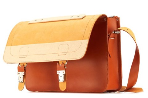 Teczka z funkcją plecaka Vintage P24 BROWN