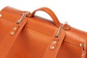Teczka z funkcją plecaka Vintage P24 BROWN