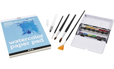 Zestaw do malowania Akwarelami