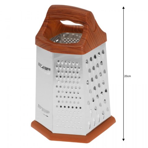 TARKA 6-KRAWĘDZIOWA DO WARZYW 20cm KINGHOFF KH-4081