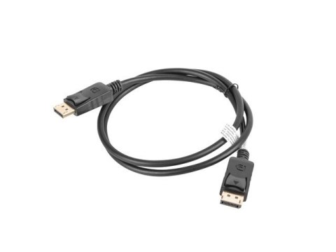 Kabel DisplayPort M/M 4K 1M czarny