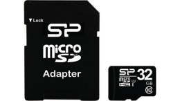 Karta pamięci microSDHC 32GB CLASS 10 + adapter