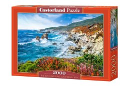 Puzzle 2000 elementów Zatoka Big Sur Kalifornia