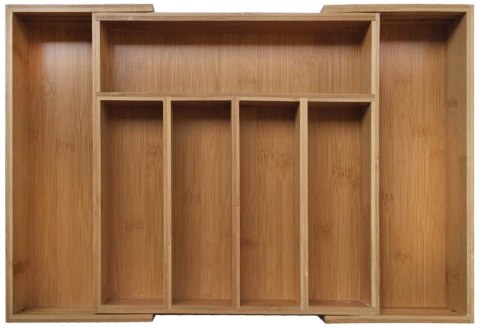 WKŁAD / ORGANIZER DO SZUFLADY NA SZTUĆCE ROZSUWANY 55/35x37cm BRUNBESTE BB-1576