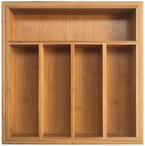 WKŁAD / ORGANIZER DO SZUFLADY NA SZTUĆCE ROZSUWANY 55/35x37cm BRUNBESTE BB-1576