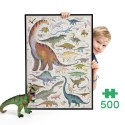 Puzzle 500 elementów Puzzlove Dinozaury