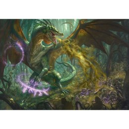 Puzzle 1000 elementów UFT Zielony smok Dungeons & Dragons