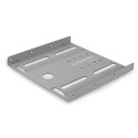 RHD-125S Ramka metalowa do montażu 1x 2.5" HDD w pozycji 3.5", szary