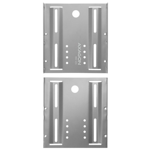 RHD-125S Ramka metalowa do montażu 1x 2.5" HDD w pozycji 3.5", szary
