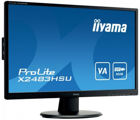 Monitor 23.8 cala X2483HSU-B5 VA,HDMI,DP,USBx2,2x2W,ACR-80M:1