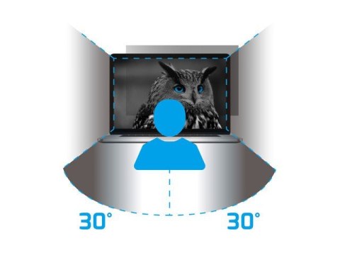 Filtr prywatyzujący RODO Owl 21.5 cala 16:9