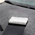 Ręcznik z mikrofibry do osuszania samochodu mikrofibra 40x40cm szary - ZESTAW 2 szt.